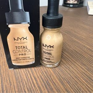 NYX PROFESSIONAL MAKEUP Drop Foundation Total Control Pro TCPDF15 Caramel NEW